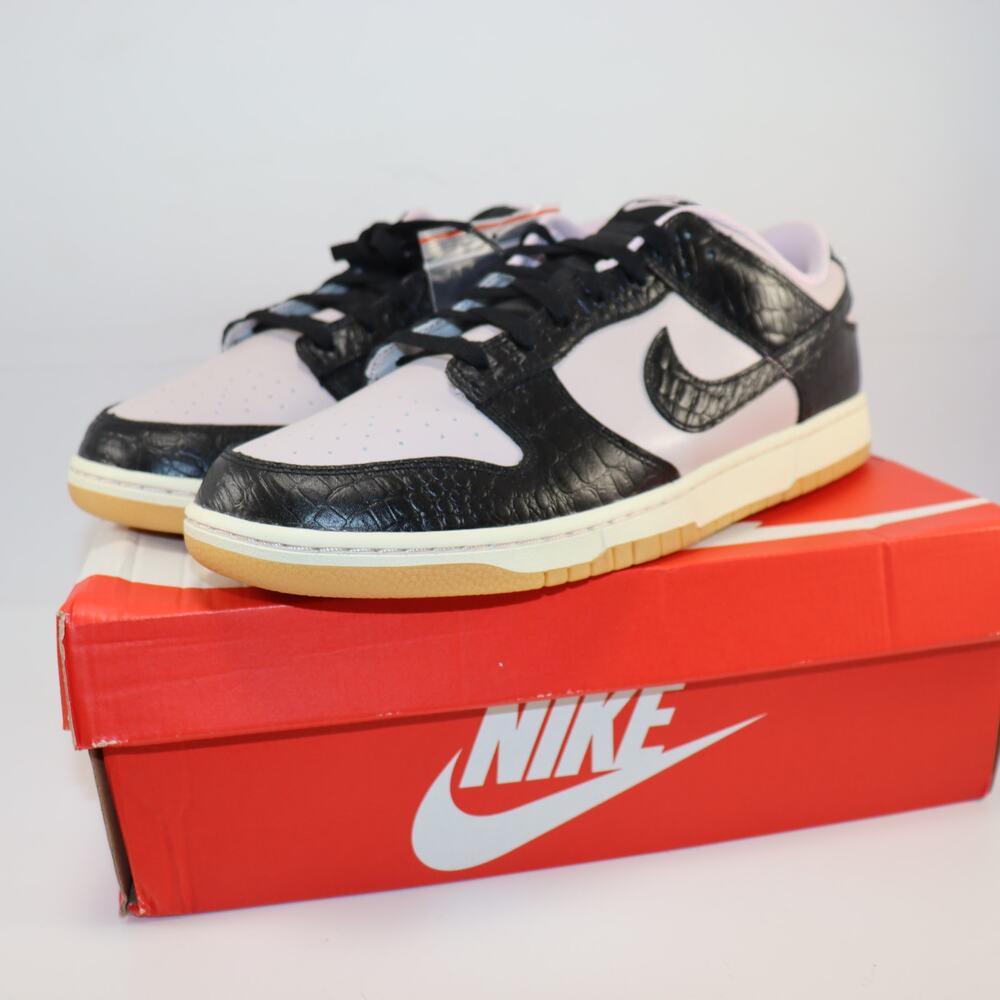 Nike Dunk Low Retro LTD Violet Black Croc Men's 14 /‎ Women's 15.5 NIB